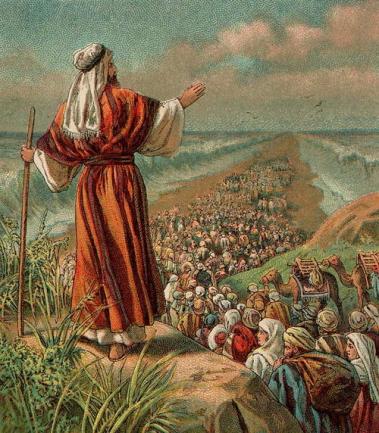 MOSES FREED ISRAELITES
